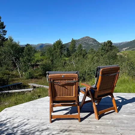 Solsetra - Mountain Majesty Family Log Tatil Evi Hovden (Aust-Agder)